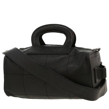 Sac à main Chanel  Vintage en cuir grainé noir