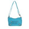 Sac à main Balenciaga  City en cuir bleu - 360 thumbnail