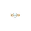 Bulgari  ring in yellow gold, topaz and diamonds - 360 thumbnail