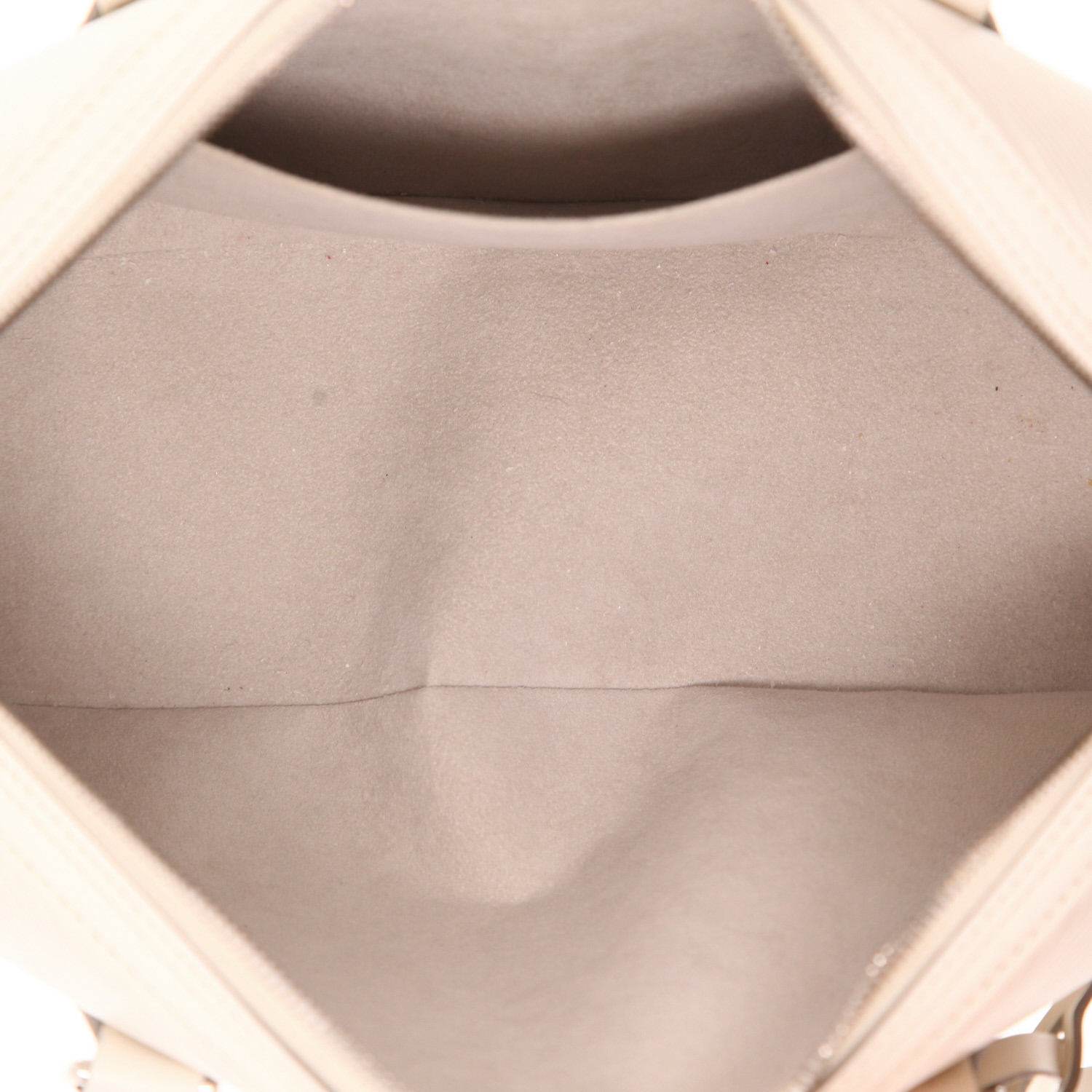 Louis Vuitton  Jasmin handbag  in white epi leather - Detail D3