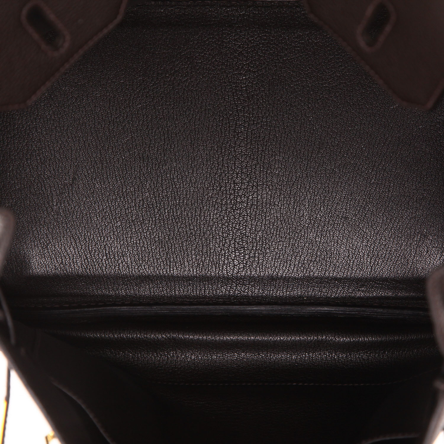 Borsa Hermès  Birkin 35 cm in pelle togo marrone - Detail D3