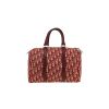 Dior  Vintage handbag  in burgundy monogram canvas Oblique  and burgundy leather - 360 thumbnail