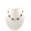 Collier Van Cleef 
Arpels Alhambra Vintage en or jaune et malachite - 360 thumbnail