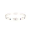 Cartier Love Passion bracelet in white gold and colored stones - 360 thumbnail