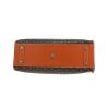 Goyard  Marquise shopping bag  in black Goyard canvas  and brown leather - Detail D1 thumbnail