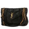 Borsa a tracolla Saint Laurent  Puffer in pelle trapuntata nera - 00pp thumbnail