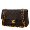 Chanel  Timeless Petit handbag  in black quilted leather - 00pp thumbnail