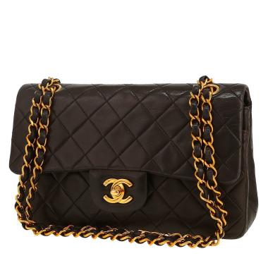 Sac à main Chanel  Timeless Petit en cuir matelassé marron