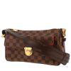 Sac à main Louis Vuitton  Ravello en toile damier ébène et cuir marron - 00pp thumbnail