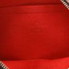 Sac à main Louis Vuitton  Ravello en toile damier ébène et cuir marron - Detail D2 thumbnail