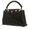 Louis Vuitton  Capucines medium model  handbag  in black grained leather - 00pp thumbnail