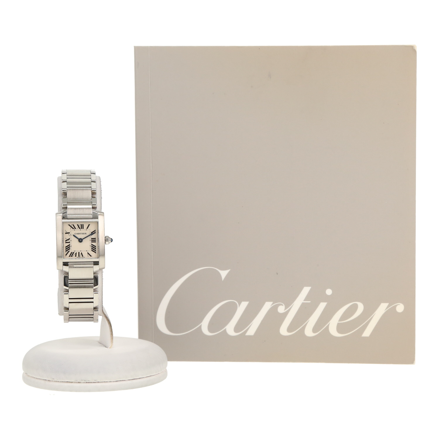 Orologio Cartier Tank Française in acciaio Ref: Cartier - 2384  Circa 2000