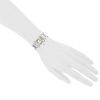 Cartier Tank Française  in stainless steel Ref: Cartier - 2384  Circa 2000 - Detail D1 thumbnail