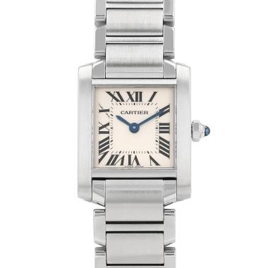 Orologio Cartier Tank Française in acciaio Ref: Cartier - 2384  Circa 2000