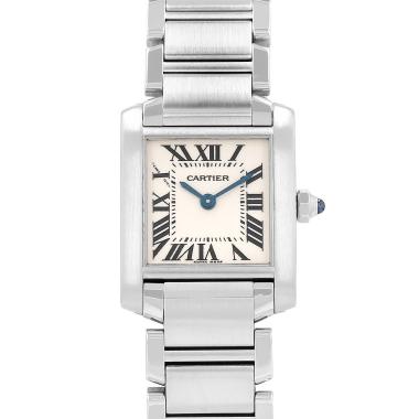 Reloj Cartier Tank Française de acero Ref: Cartier - 2384  Circa 2000