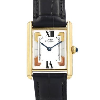 Orologio Cartier Tank Must in vermeil Circa 1990