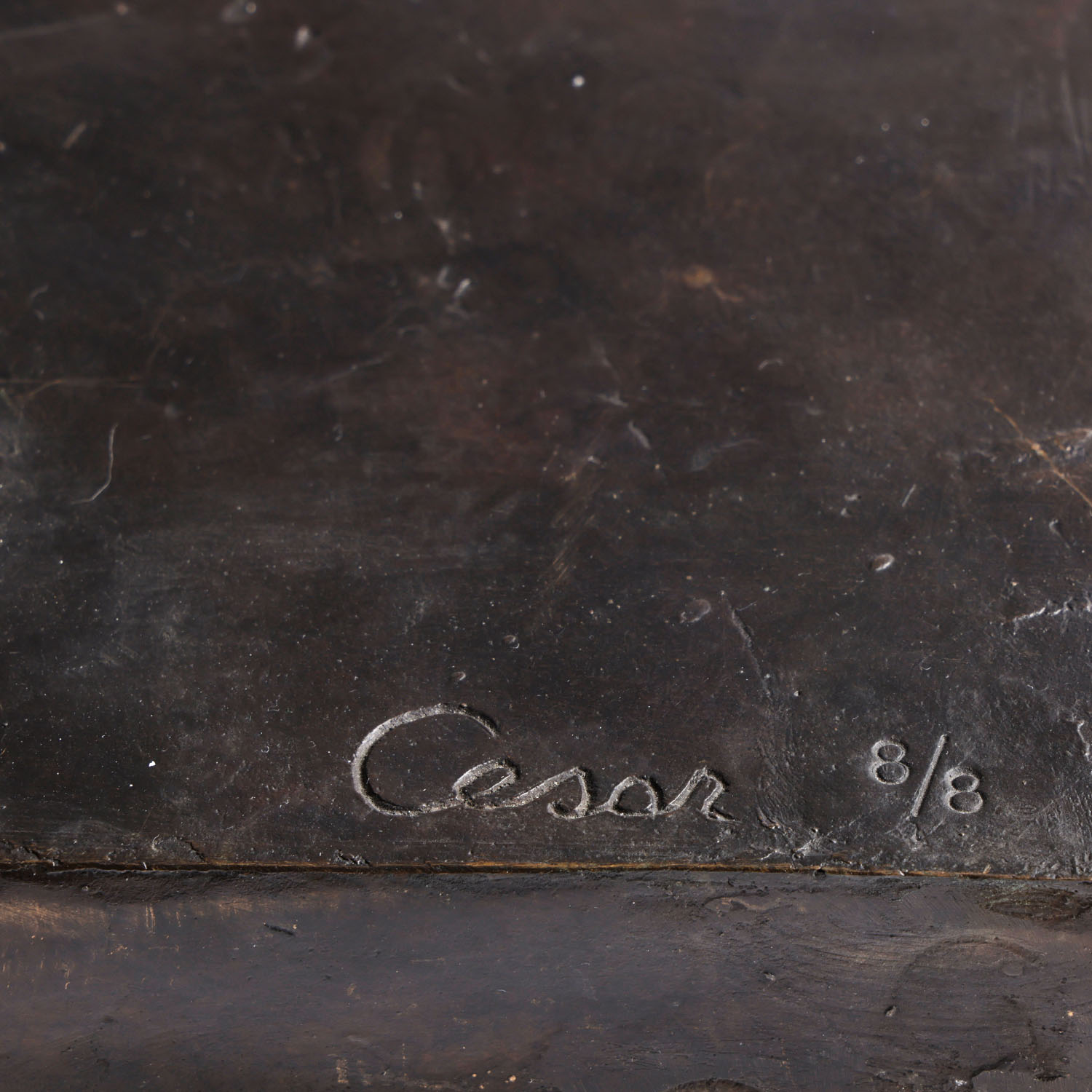 César Baldaccini dit CÉSAR (1921-1998), Valentin dit Uccello ou Le Valentin di Pino [1956] - 1988 - Detail D4