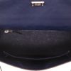 Borsa Hermès  Kelly 25 cm in struzzo blu - Detail D3 thumbnail