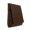 Sac bandoulière Louis Vuitton  Musette en toile monogram marron et cuir naturel - Detail D5 thumbnail