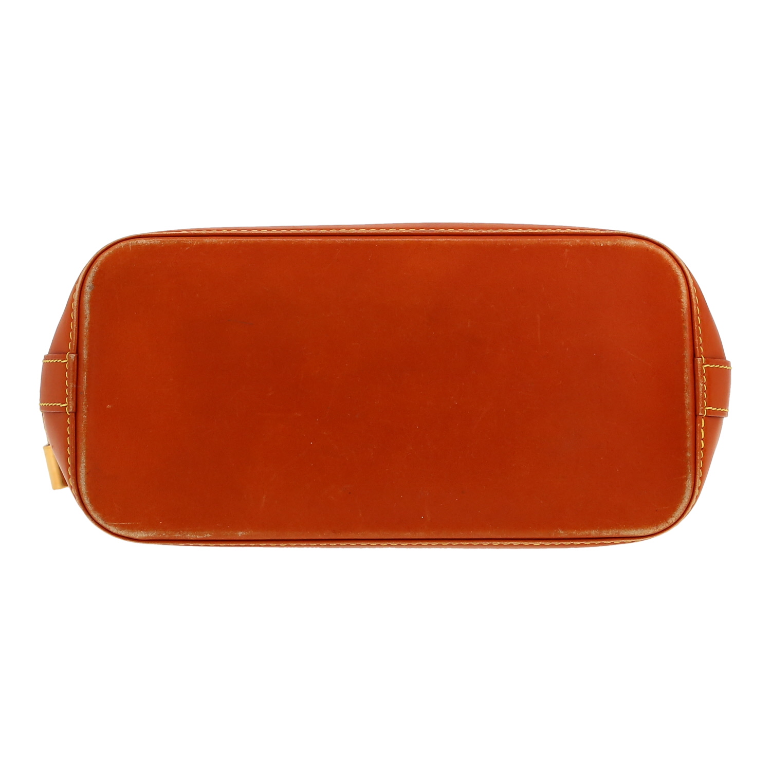 Borsa Louis Vuitton  Lockit in pelle suhali marrone - Detail D1