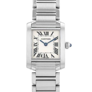 Reloj Cartier Tank Française de acero Ref: Cartier - 2384  Circa 2005