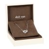 Collana Dinh Van Menottes R10 in oro bianco e diamanti - Detail D2 thumbnail