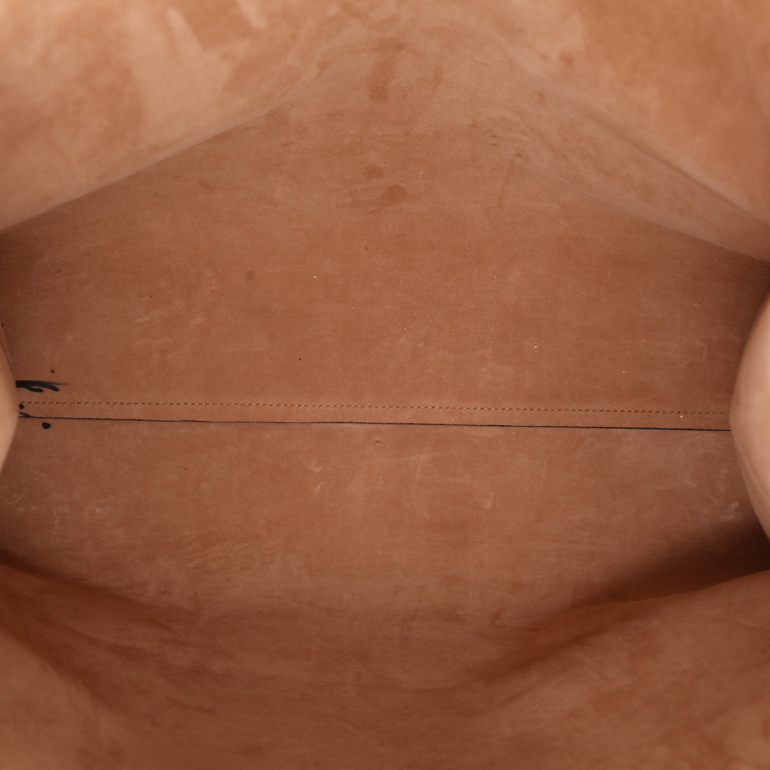 Gucci  Ghost shopping bag  in black and yellow leather - Detail D3