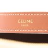 Borsa Celine  Ava in tela "Triomphe" bianca e pelle marrone - Detail D2 thumbnail