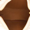 Sac à main Celine  Ava en toile Triomphe blanche et cuir marron - Detail D3 thumbnail