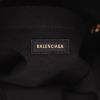 Sac à main Balenciaga  Monaco moyen modèle  en cuir vieilli noir - Detail D2 thumbnail