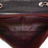 Chanel  Timeless Jumbo shoulder bag  in black quilted leather - Detail D3 thumbnail