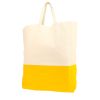 Sac cabas Celine   en cuir beige et jaune - 00pp thumbnail