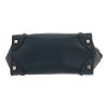 Celine  Luggage handbag  in navy blue leather - Detail D1 thumbnail