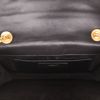 Borsa a tracolla Saint Laurent  Betty in rafia e pelle nera - Detail D3 thumbnail