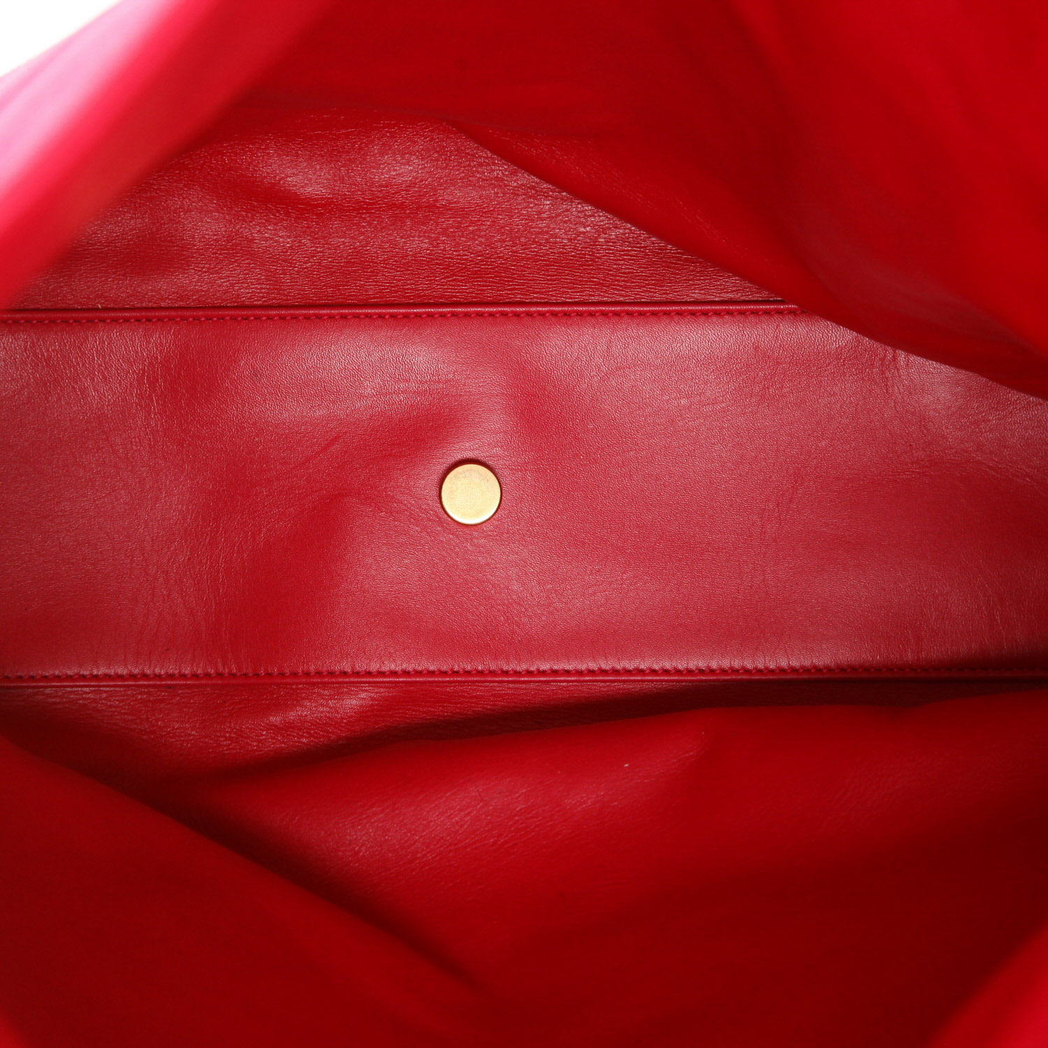 Bolso de mano Saint Laurent   en Veau velours rosa y cuero rosa - Detail D3