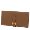 Hermès  Bearn wallet  in etoupe epsom leather - 00pp thumbnail