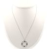 Tiffany & Co Atlas necklace in white gold and diamonds - 360 thumbnail