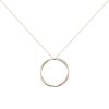 Collier Poiray Tresse en or jaune et or blanc - 00pp thumbnail