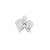 Cartier Caresse d'Orchidées large model ring in white gold and diamonds - 360 thumbnail