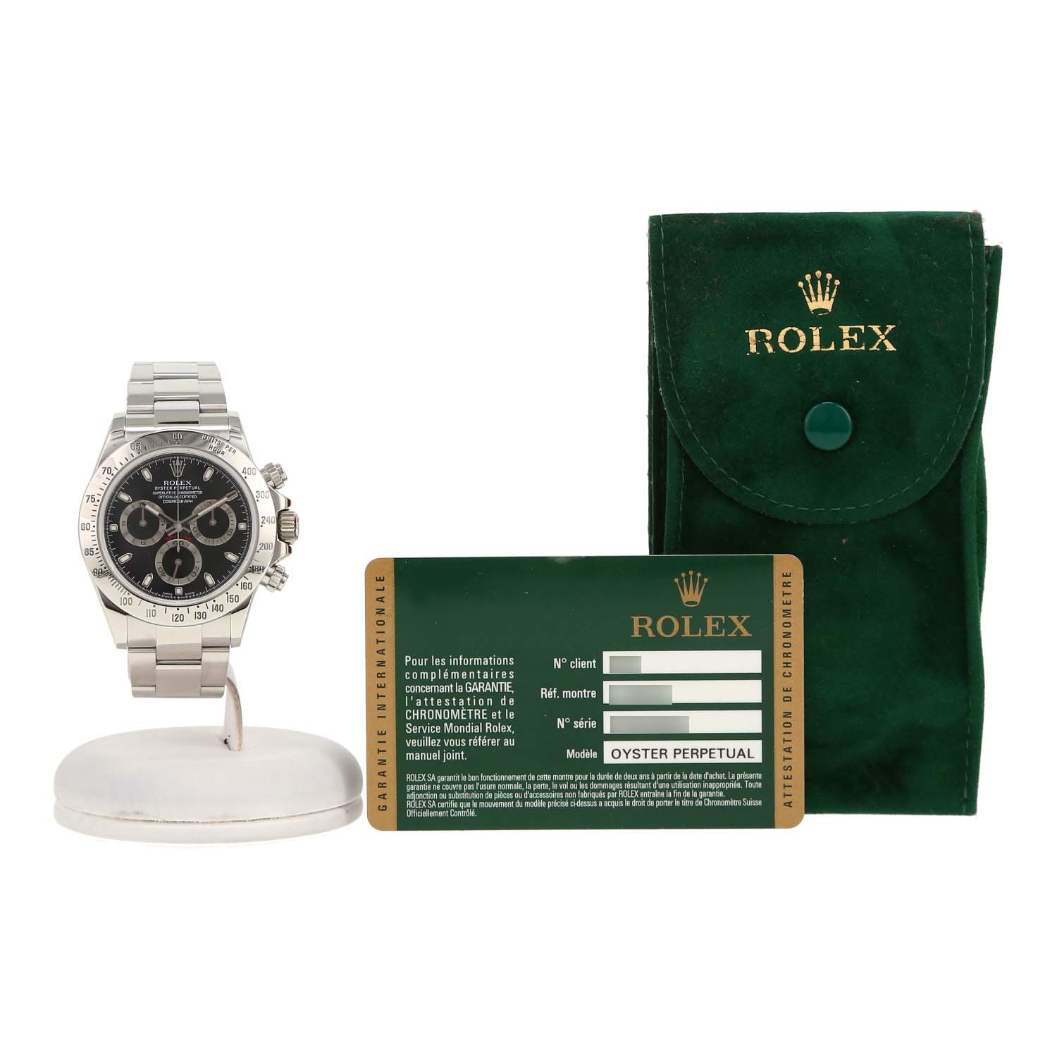 Orologio Rolex Daytona Automatique in acciaio Ref: Rolex - 116520  Circa 2013 - Detail D2