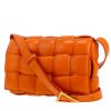 Borsa a tracolla Bottega Veneta  Cassette in pelle intrecciata arancione - 00pp thumbnail