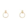 Paire de boucles d'oreilles Tiffany 
Co Paloma Picasso en or rose - 00pp thumbnail
