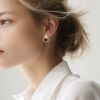 Paire de boucles d'oreilles Tiffany 
Co Paloma Picasso en or rose - Detail D1 thumbnail