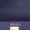 Sac bandoulière Hermès  Kelly Touch 20 cm en veau Madame Bleu Saphir et alligator Bleu Saphir - Detail D2 thumbnail