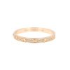 Bracelet Cartier Love pavé en or rose et diamants, taille 17 - 360 thumbnail