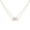 Collar Chanel Coco Crush de oro rosa y diamantes - 00pp thumbnail