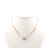 Collar Chanel Coco Crush de oro rosa y diamantes - 360 thumbnail