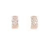 Paire de boucles d'oreilles Chanel Coco Crush en or beige et diamants - 00pp thumbnail