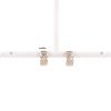 Paire de boucles d'oreilles Chanel Coco Crush en or beige et diamants - 360 thumbnail