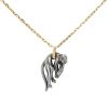 Pendentif années 1970 Cartier Panthère molle en or jaune et silverium - 00pp thumbnail